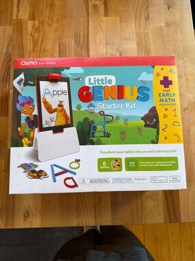Osmo Little Genius Starter Kit for Kids - Red/Multicolor | NWT